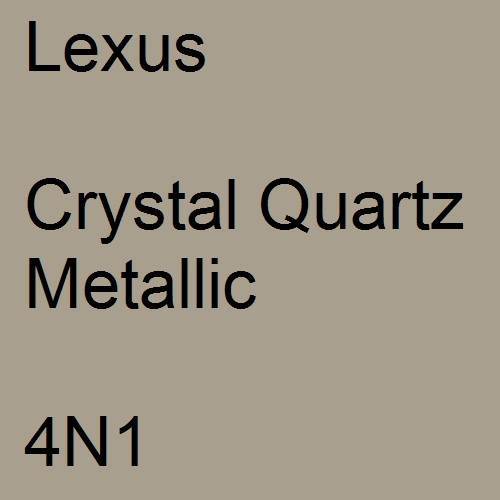 Lexus, Crystal Quartz Metallic, 4N1.